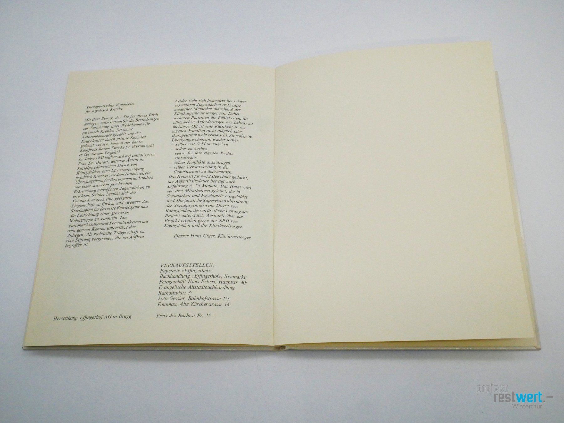 Libri: KARL MÜLLER / Brugg Bilder einer Stadt – Usato da Winterthur venduto da Restwert_Winterthur 4