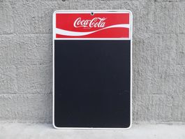 REKLAME WERBESCHILD MENUTAFEL COCA-COLA