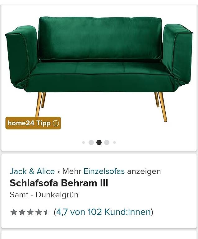 Divani: Schlaffsofa – Usato da Birrwil venduto da pet_r5fz 2