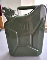 10L Metall Benzinkanister Sandrik olivgrün