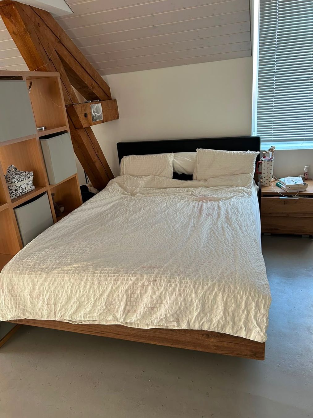 Letti: Lit complet en bois 140x200cm – Usato da Ste-Croix venduto da br3_y2tq