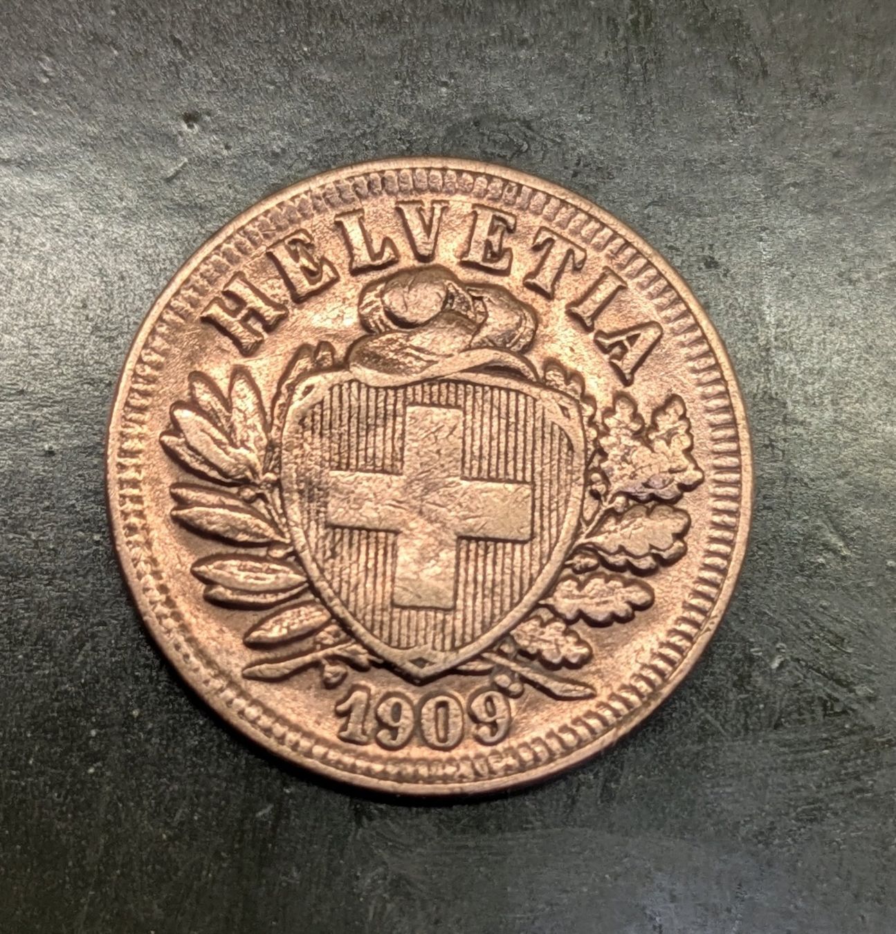 Toutes les monnaies: 2 Rappen 1909 (Bronze) – D'occasion à Zetzwil par Spitz70