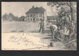 CP.VD Châlet a Gobet , Militär , 1902