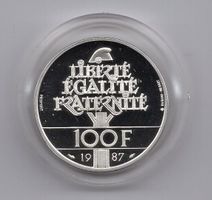 (1454) Frankreich, 100 Francs 1987, Piedford, La Fayette, pp