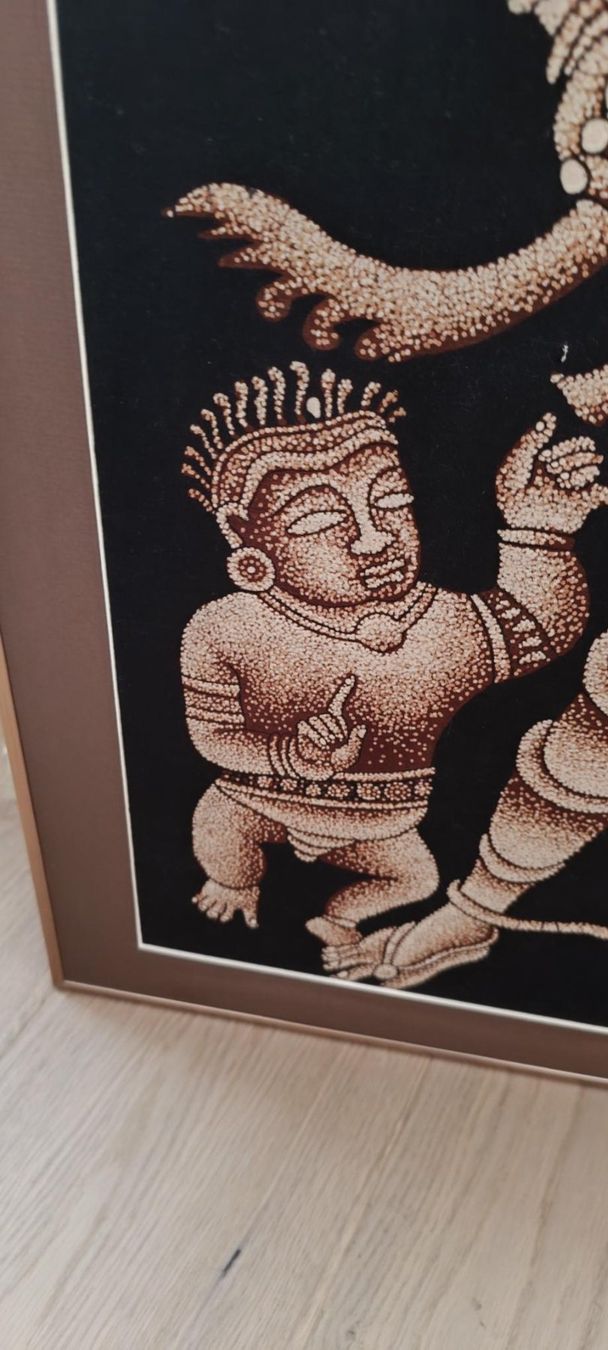 Poster & Bilder: Batik-Bild Naga-König – Gebraucht aus Erlinsbach SO von hun_bvg6 2