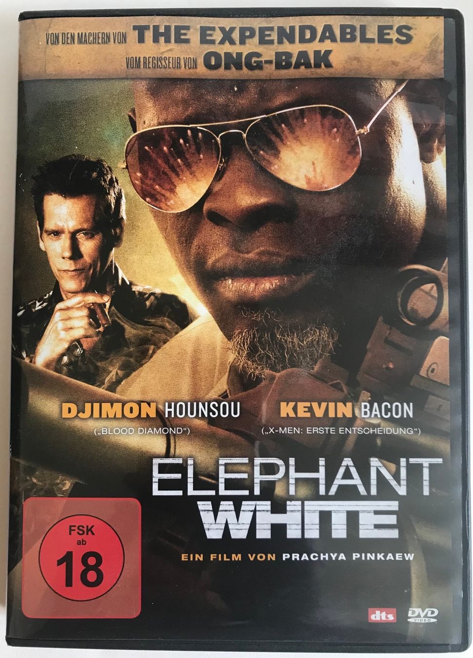 Tutti i DVDs: DVD Elephant White mit Kevin Bacon / Djimon Hounsou – Usato da Zürich venduto da Pam-Creation