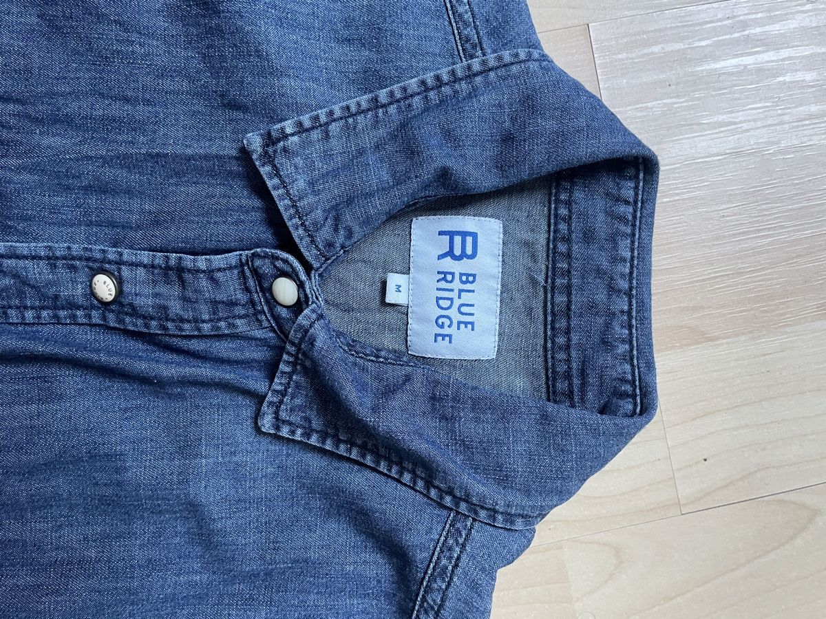 Hemden: Blue Ridge Jeanshemd, Kurzarm, Grösse M – Gebraucht aus Tamins von Riiber 2
