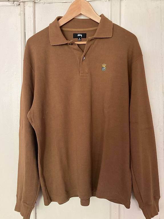 Stüssy Maglioni & Felpe: Sweatshirt von Stüssy mit Kragen, langarm – Usato da Zürich venduto da Annico1