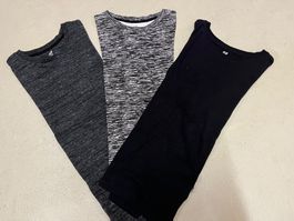 3x langarm T-Shirts, Gr. 146-152cm