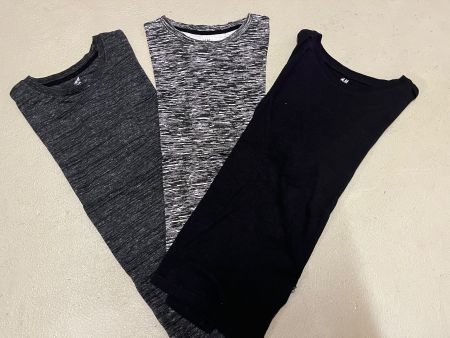 3x langarm T-Shirts, Gr. 146-152cm