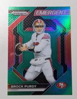 Brock Purdy Prizm Emergent San Francisco 49ers Insert 2023