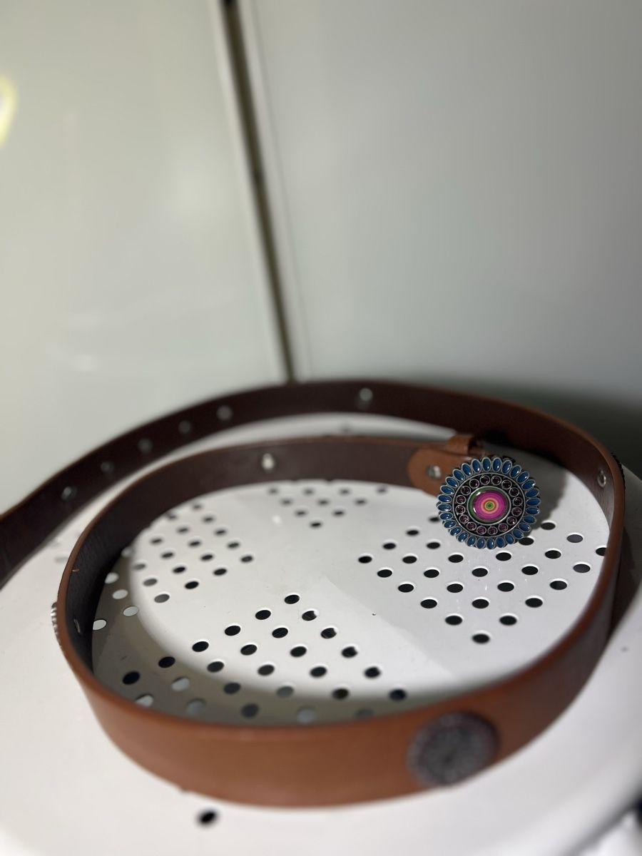Desigual Cinture: Desigual Gurt Braun mit Glitzer – Usato da Grindelwald venduto da wand_24 4