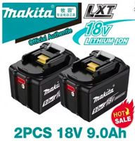 2 x 18V/ 9.0Ah / 162Wh Li-Ion LXT® Makita BL1890 Akku's