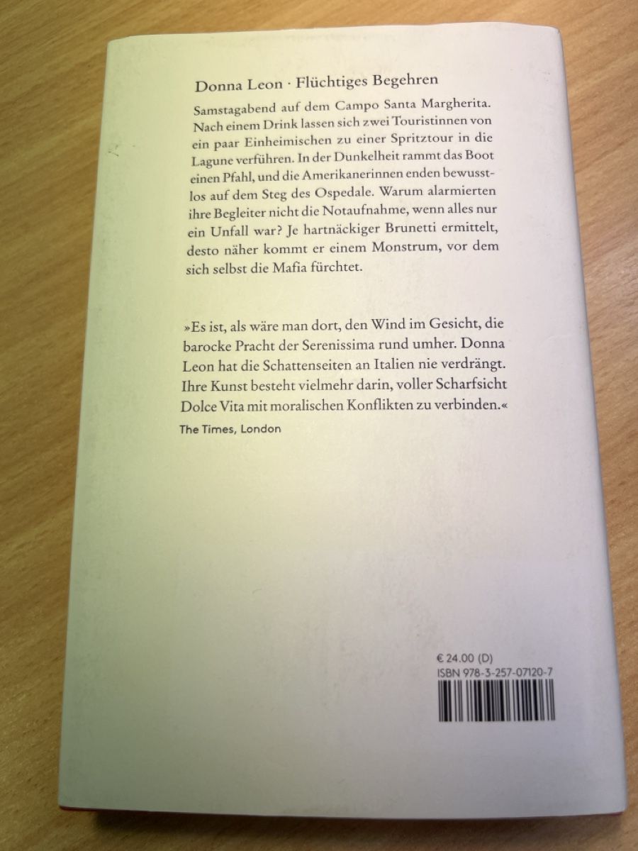 Libri: Donna Leon, Brunettis 23 - 25 - 30 Fall – Usato da Münchenbuchsee venduto da Dreamaction67 5