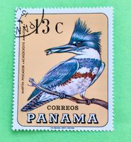 Briefmarken aus Panama Vögel  gestempelt