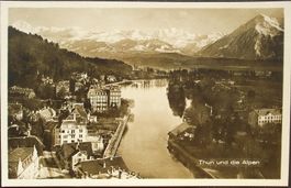 THUN und die Alpen