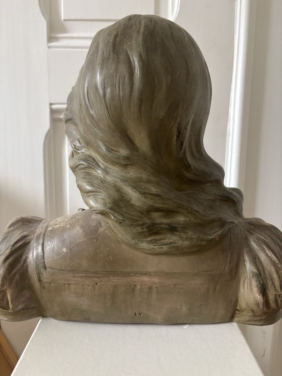 Sculture & Statue: Buste Aristide de Ranieri, Signé. Rare! – Usato da Genève venduto da ati_tj8f 3