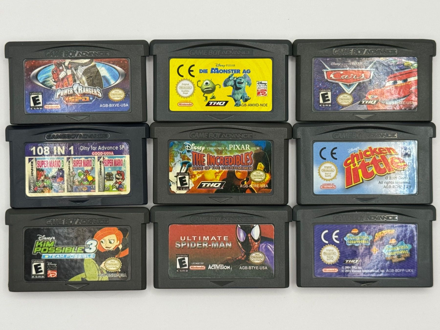 Nintendo Konsolen: Game Boy Advance SP mit 9 Spielen – Gebraucht aus Bettlach von awi_7jcb 7