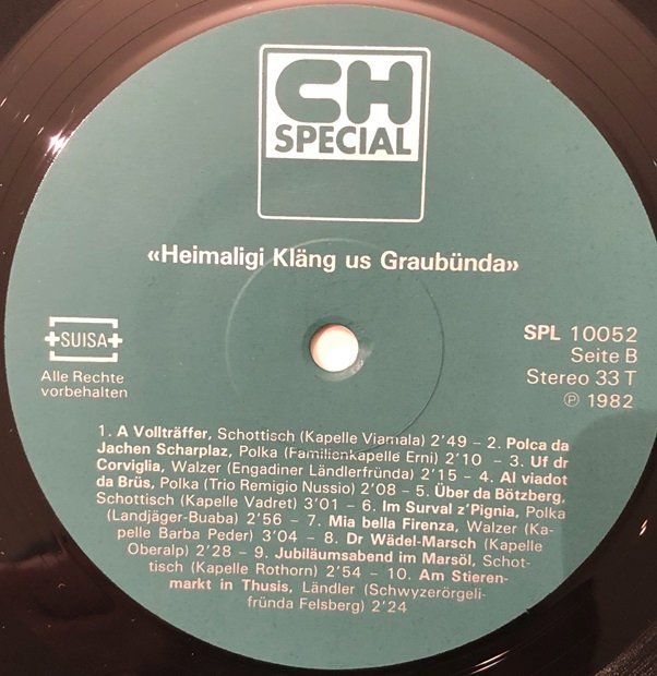 Dischi in vinile: Heimaligi Kläng us Graubünda (LP) – Usato da Grüningen venduto da azulmarron 4