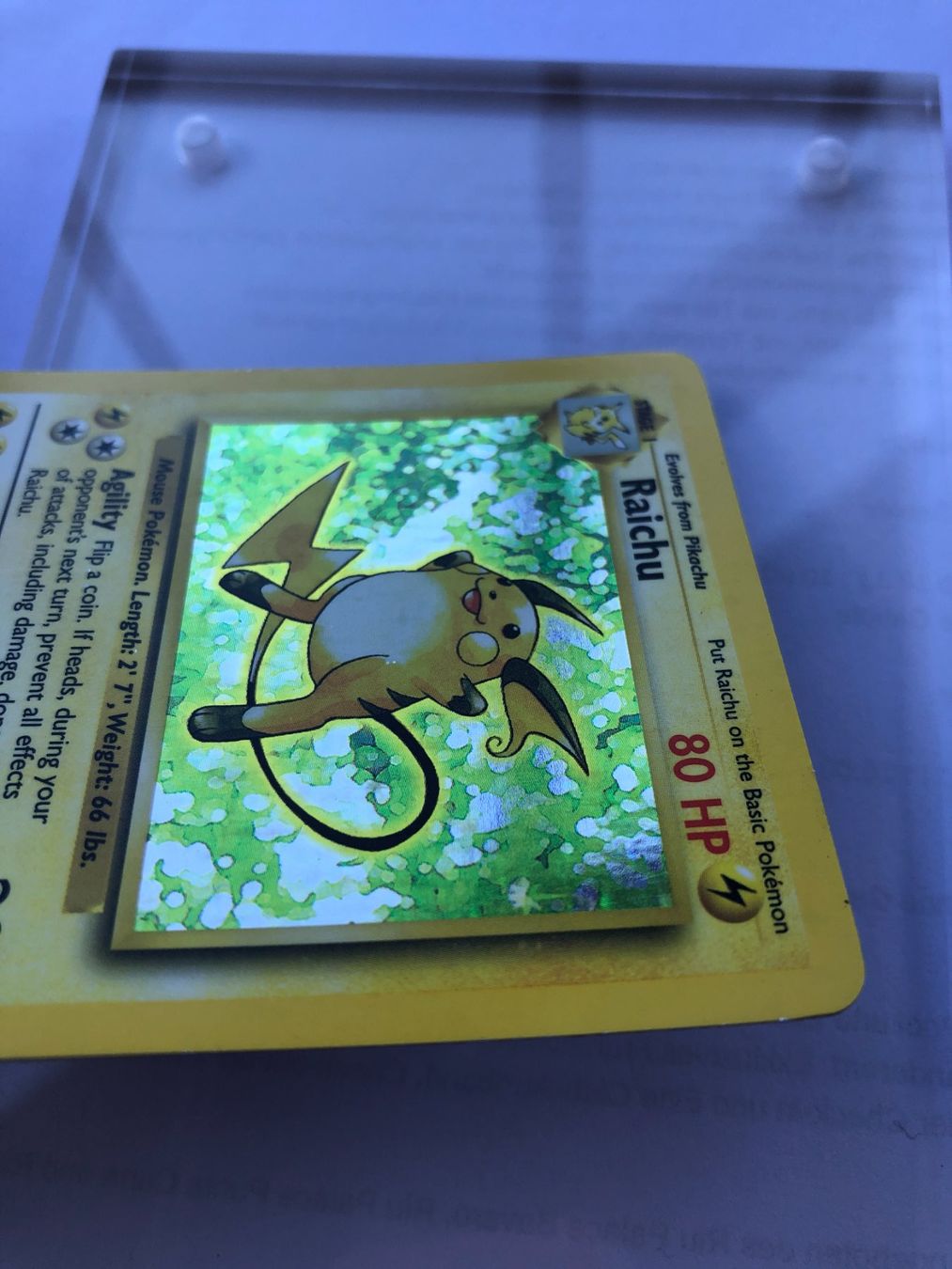 Carte collezionabili: Raichu Holo Base set - NM - ab 1.- – Usato da Giubiasco venduto da dan_pr8b 5