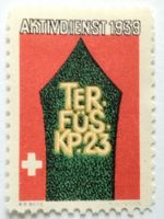 Soldatenmarke 2.WK,  Territorial Füsilier Kp 23, Wi Ter 84