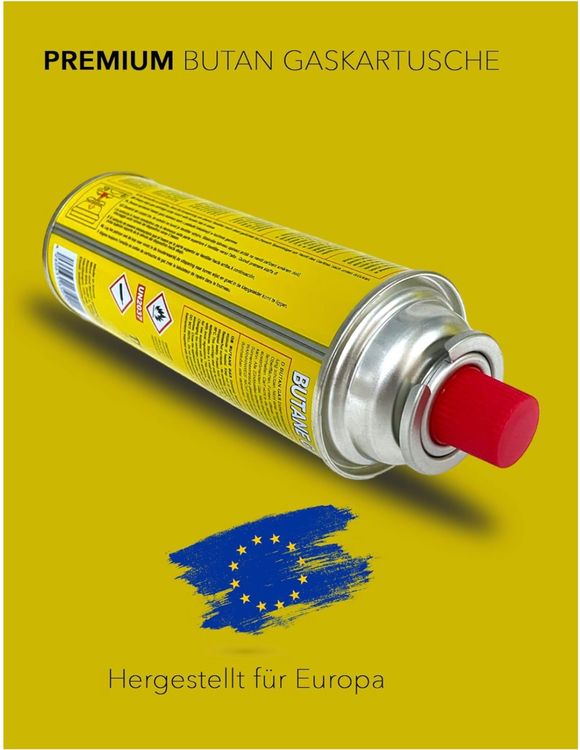 Gas-Geräte & -Technik: 24 Gaskartuschen 227g. MSF1a – Neu und originalverpackt aus Bülach von JBCStore2025 2