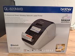 Brother Label Printer Etiketten-Drucker QL-820NWB - NEU-OVP