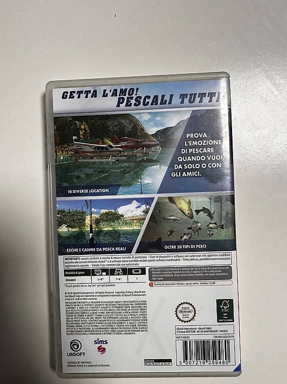 Giochi: legendary fishing switch – Usato da Pregassona venduto da eli_2kxr 1