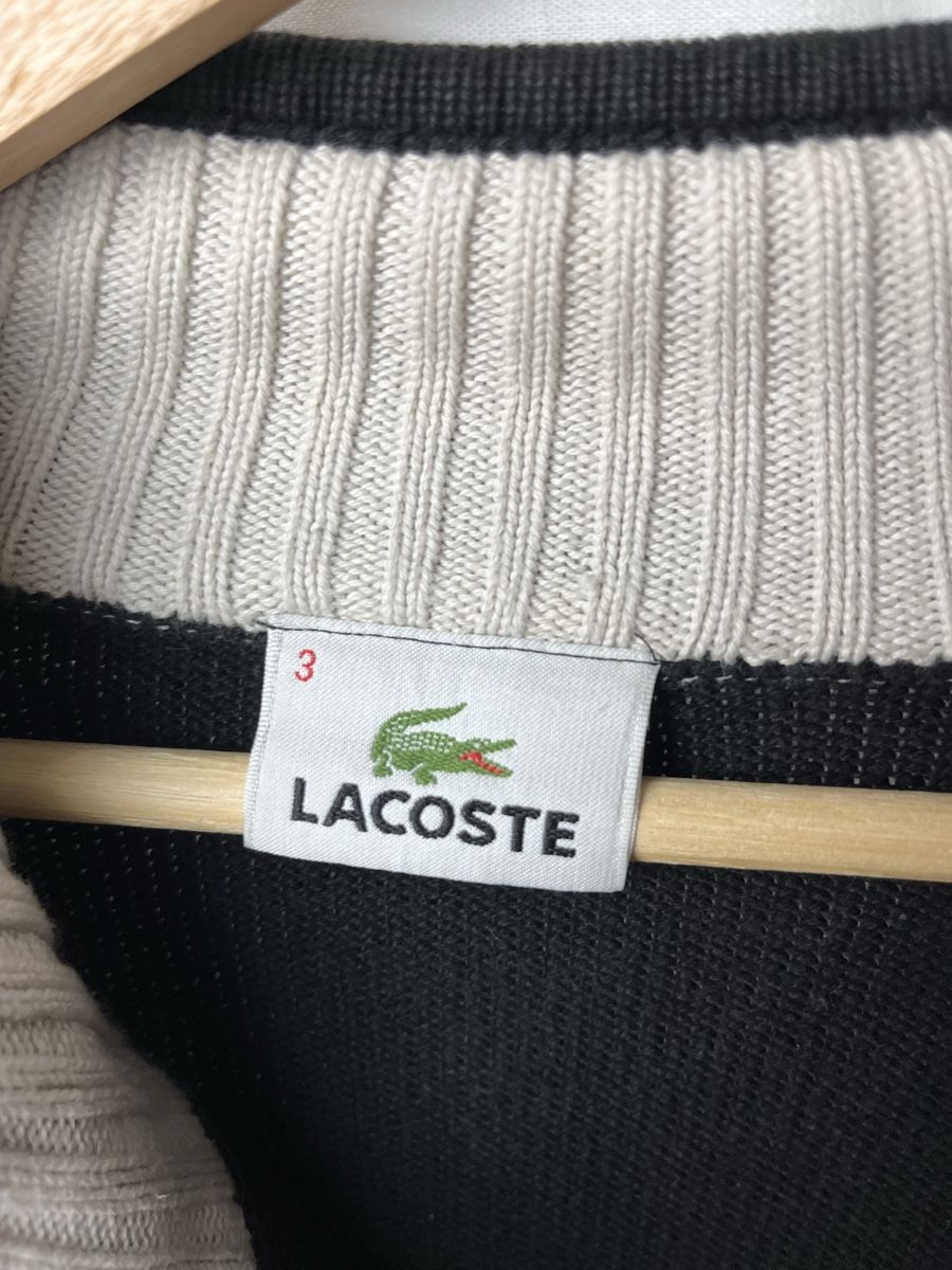 Lacoste Gilet & Giacche: Zip Pull Lacoste noir – Nuovo (secondo la descrizione) da Les Avanchets venduto da lunedeneige.shop 2