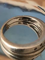 Schöner Fingerring silber 925 mit Zirkonia