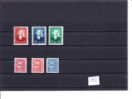 2 séries timbres - Norvege - 1951 - Obl.