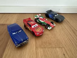 Disney Cars Modellautos 4er Set gebraucht guter Zustand