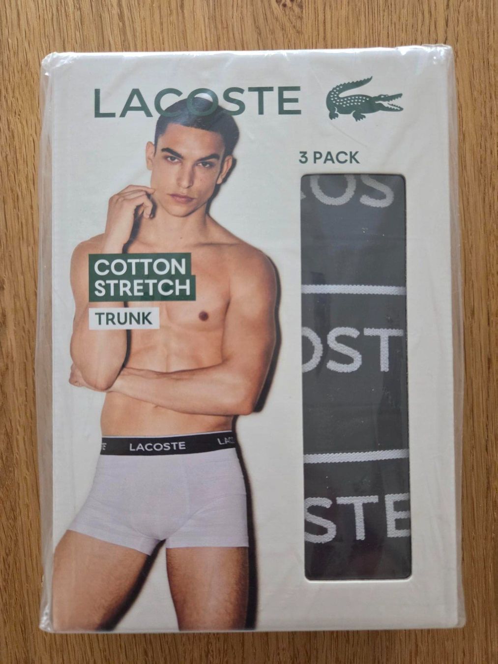 Lacoste Biancheria intima: Lacoste Trunk 3er Pack, Grösse L – Nuovo e nell'imballaggio originale da Liebefeld venduto da linda.v86