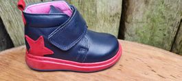 DENO Kinderboots Echtleder Stiefel gr24 Navy💕Herzig(403)