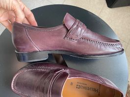 Neuw. HELVESKO Mokassin Leder Schuhe NP Fr. 279.—