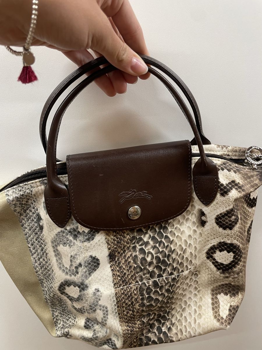 Longchamp Sacs femmes: Longchamp Handtasche Python-Muster, Limited Edition! – Neuf (Voir description) à Zürich par eva_9vcs