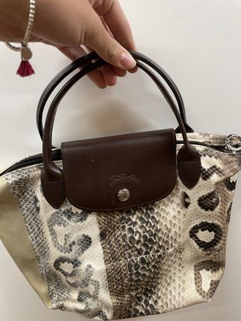 Longchamp Handtasche Python-Muster, Limited Edition!