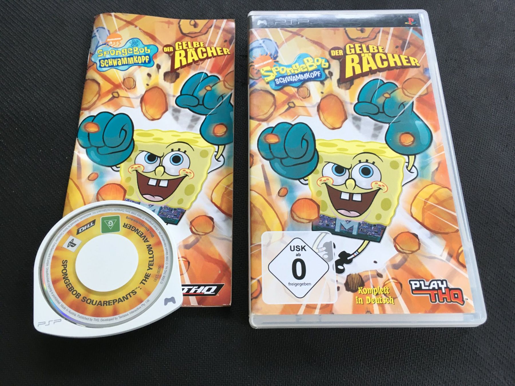 Sony Giochi: Spongebob der gelbe Rächer - PSP – Usato da St.Gallen venduto da Punktchen01