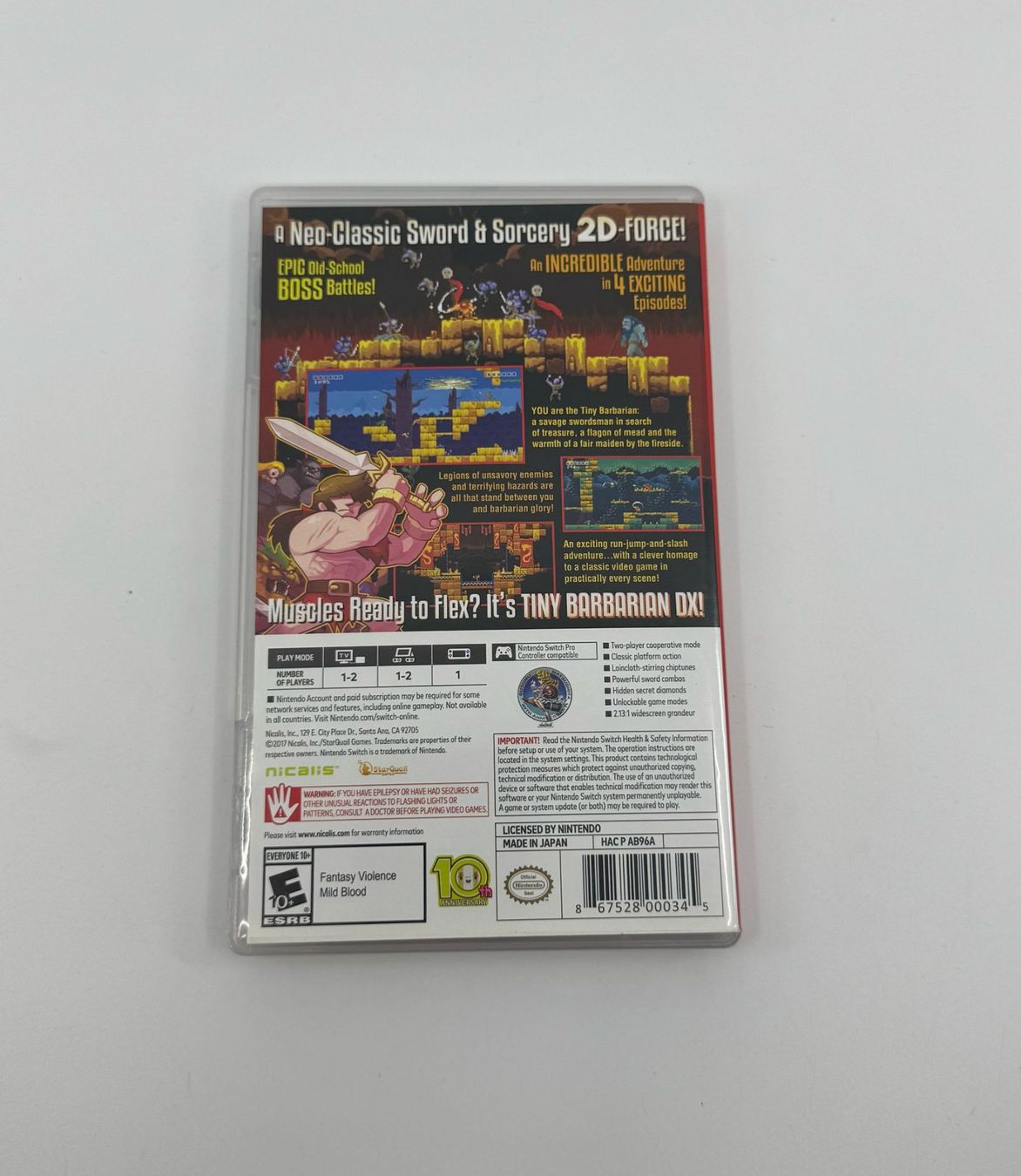 Giochi: Tiny Barbarian DX (Nintendo Switch) – Usato da Herisau venduto da Seyashop1 2