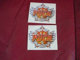 2x Puch Maxi Mofa Aufkleber Neu
