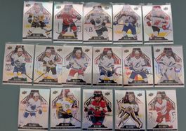16x NHL Stars–UpperDeck Allure 22/23–Crosby/Ovechkin/Josi