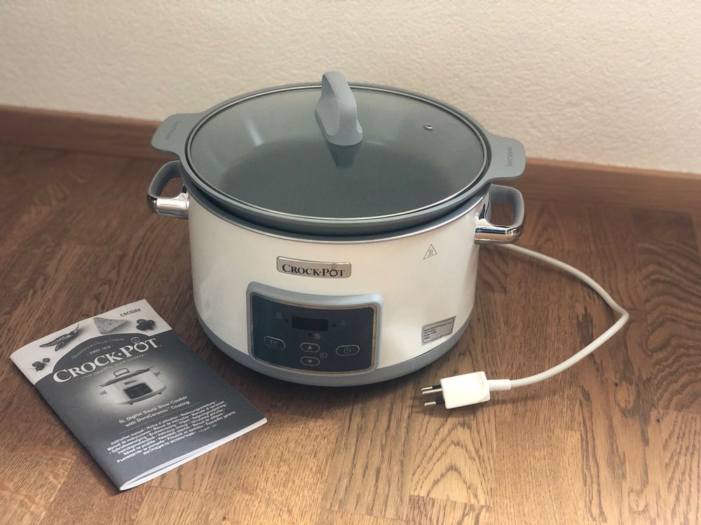 CrockPot DuraCeramic 5l, Slow Cooker Kaufen auf Ricardo