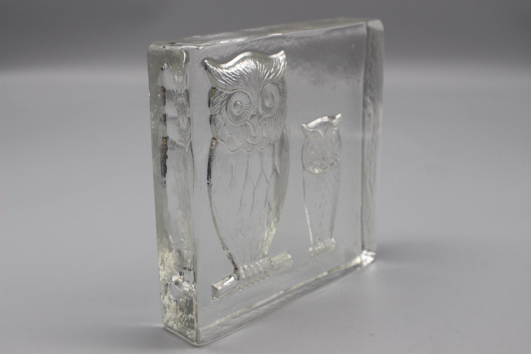 Tutte le decorazioni: Wunderschöne Eulen Glasdekoration sehr massiv – Nuovo (secondo la descrizione) da Bruettisellen venduto da Collector_Store 5