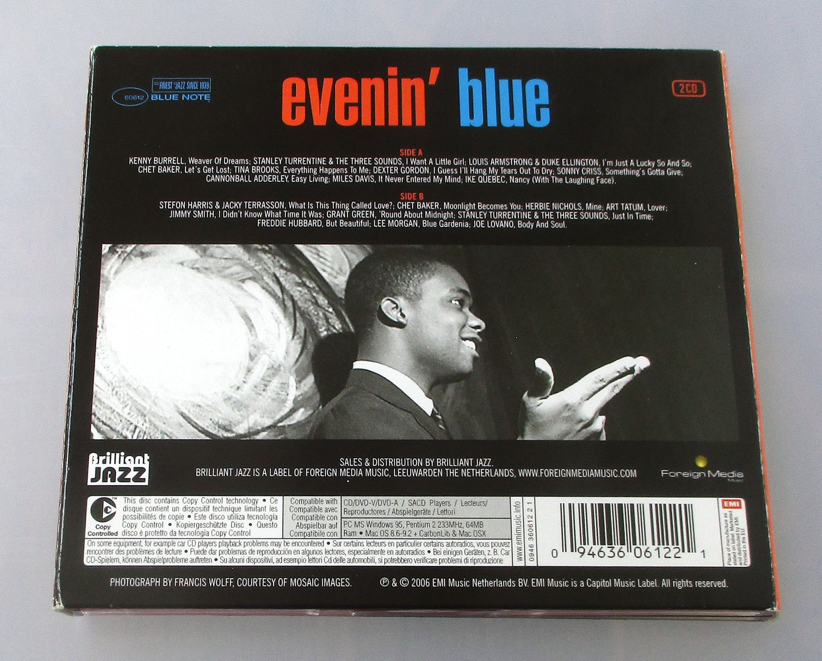 CD: EVENIN' BLUE - Blue Note 2-CD – Usato da Wattwil venduto da Muriel11 1