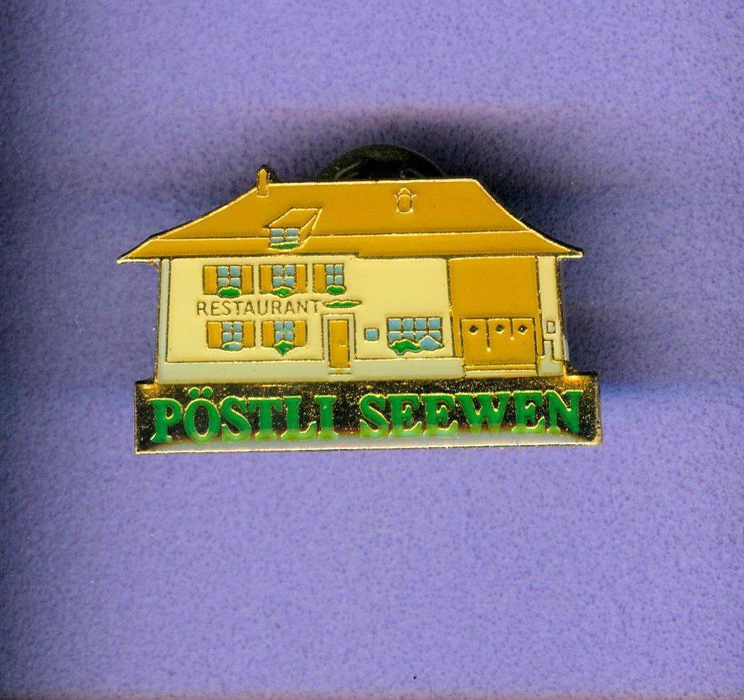 Placchette & Badge: Rest. PÖSTLI  Seewen – Usato da Winterthur venduto da Sammleroase