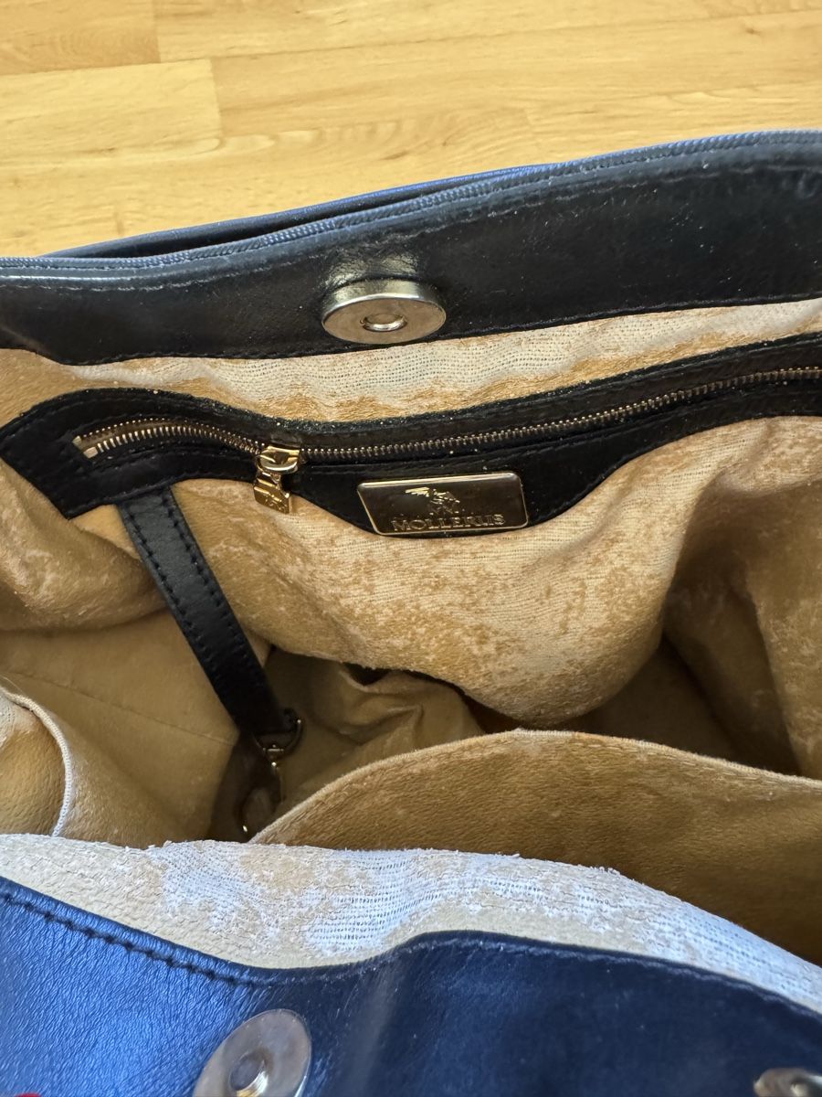 Maison Mollerus Borse da donna: Beuteltasche classic schwarz/gold NIESEN – Usato da Oberrieden venduto da Olivianeu 4