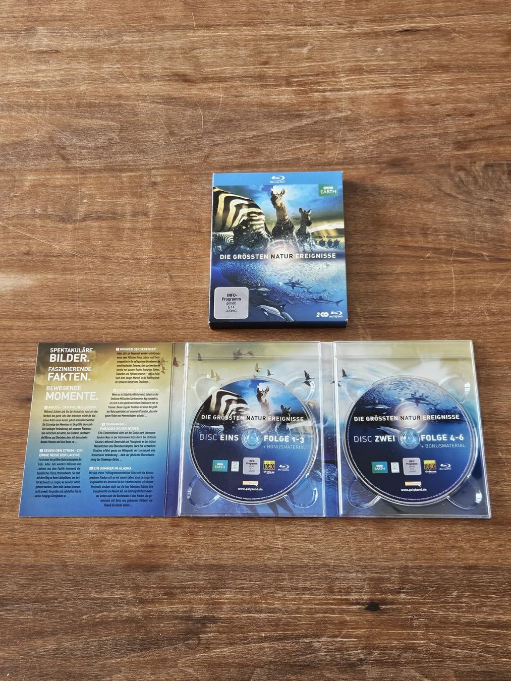 Tutti i DVDs: Blu-Ray - Die grössten Natur-Ereignisse – Usato da Ostermundigen venduto da Kaervek_SUI 2