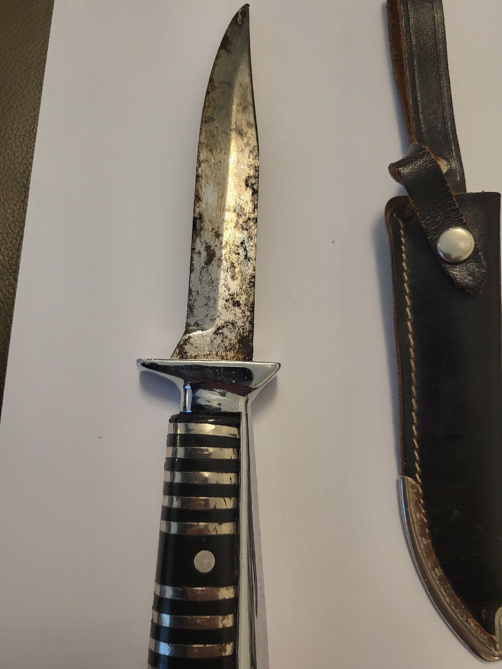 Solingen Taschenmesser: Messer mit Scheide Solingen Made in Germany  – Gebraucht aus nunningen von mic_88k2 4