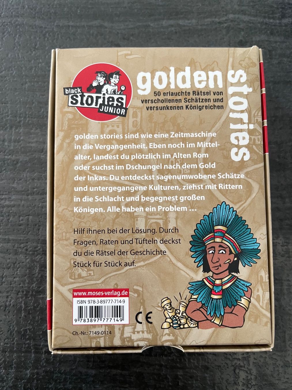 Spiele: Kartenspiel golden stories – Gebraucht aus Rheineck von Vagaf 1