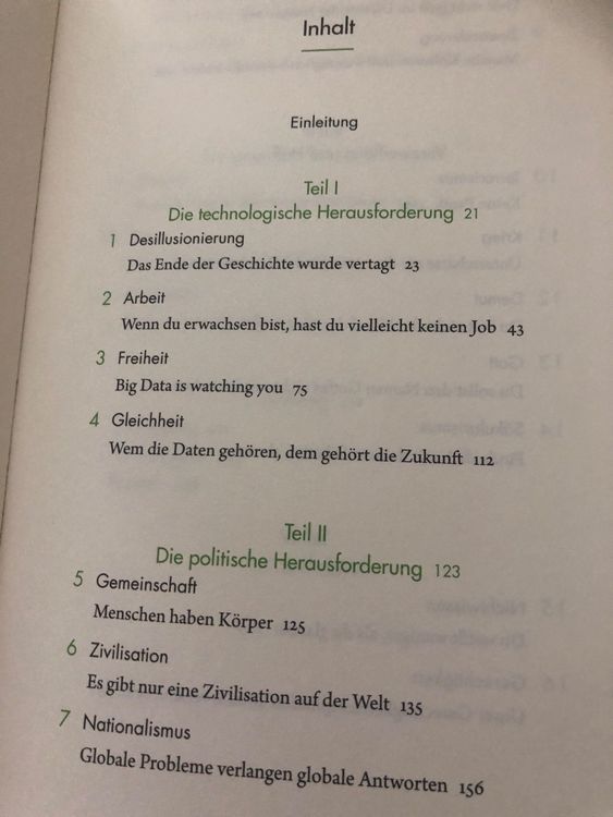 Yuval Noah Harari 21 Lektionen Für Das 21 Jahrhundert Kaufen Auf Ricardo 